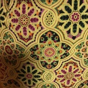 Vtg Y2K bright floral skirt